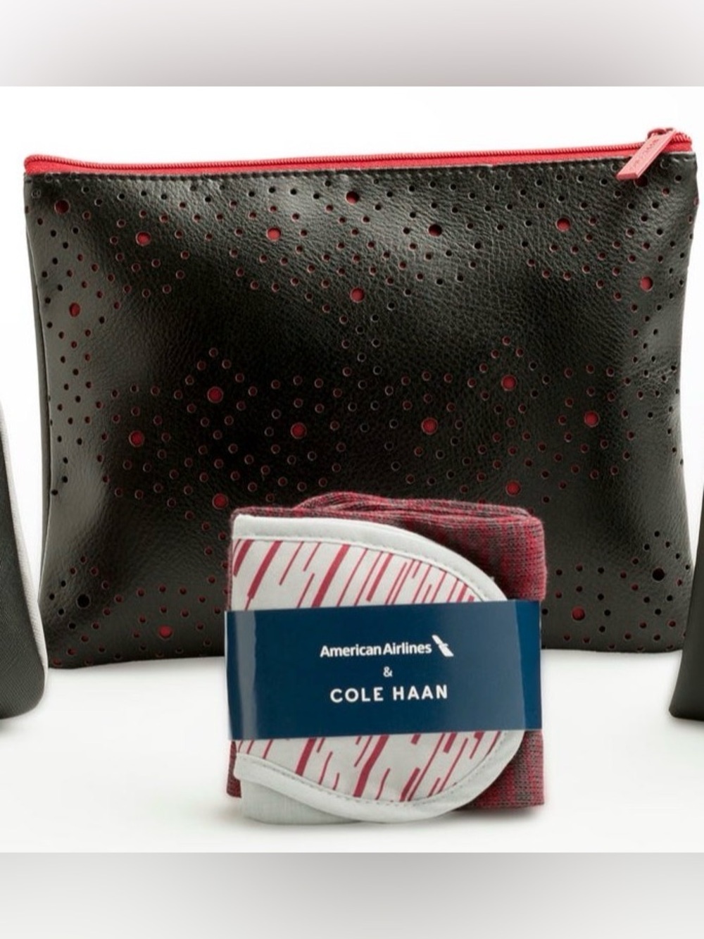 NWT Sealed American Airlines Cole Haan international first class amenity kit